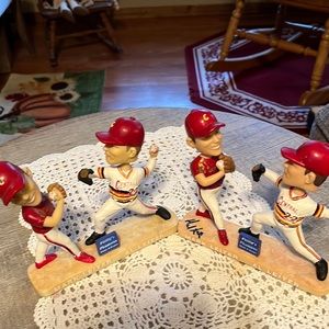 Leiter brothers bobble heads…one is signed by Mark Leiter…6”by6”